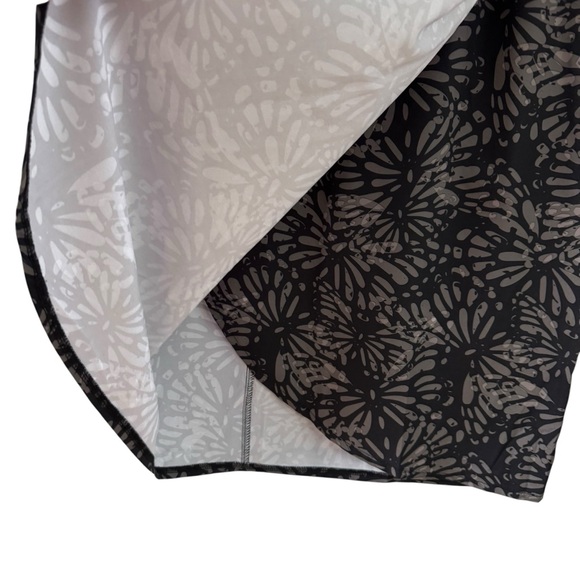 RipSkirt Hawaii Shibori Butterfly Wrap Skirt Size LG Charcoal Beach Vacation - Picture 4 of 14